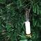 4ft. Pre-Lit Fiber Optic Artificial Christmas Tree with Candles
